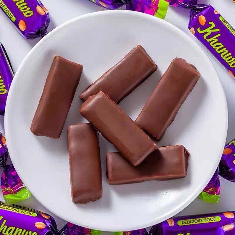 Kẹo Tím Krokant Socola Hạnh Nhân Nga 400gr