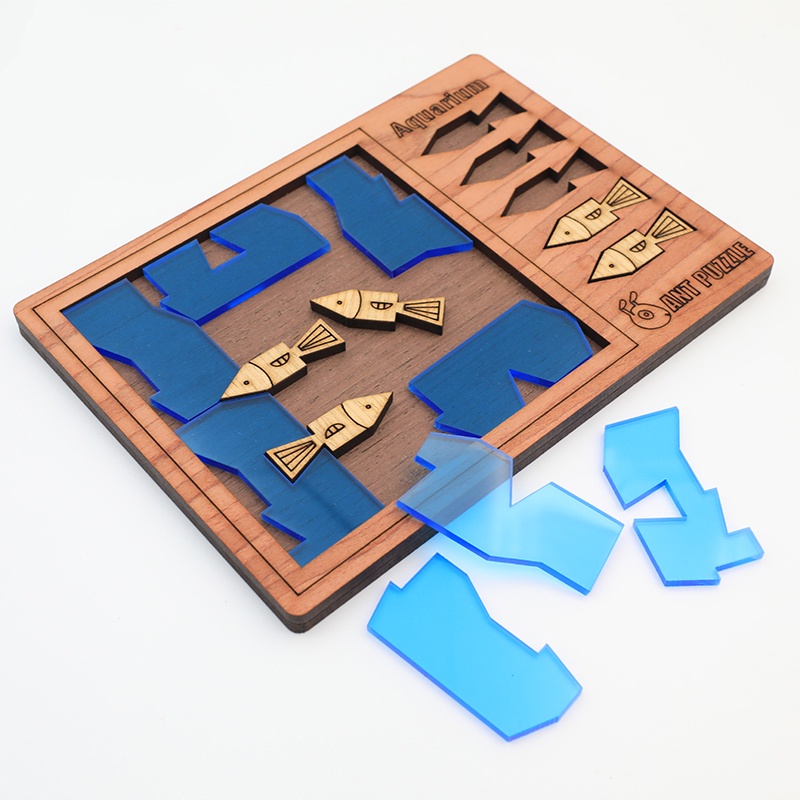 Bộ xếp hình bể cá Thegioipuzzle siêu hách não