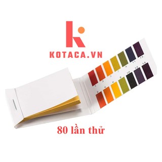 Quỳ Tím Đo Độ pH 1-14, đo độ axit, kiềm của nước, dung dịch, cơ thể, mỹ phẩm