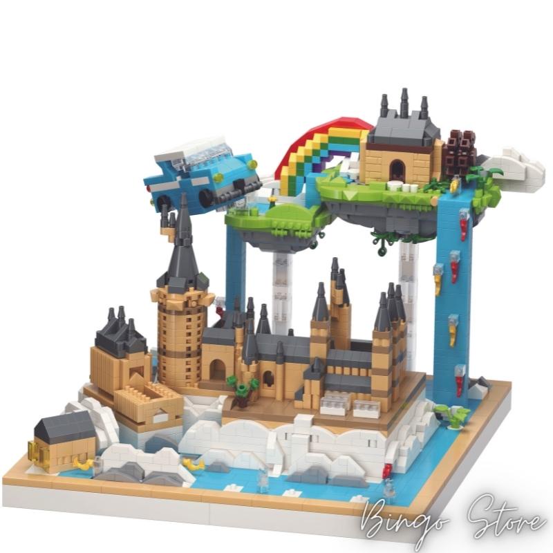 MÔ HÌNH LẮP RÁP LÂU ĐÀI PHÉP THUẬT HOGWARTS