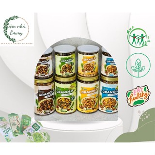 [500gr] Granola Behapy Hạt dinh dưỡng sấy mật hoa dừa ăn sáng cùng với sữa chua giúp bổ sung dinh dưỡng