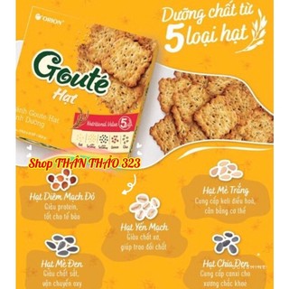 Mới Bánh Mè Giòn Goutè Orion Hạt/ Nhân Kem