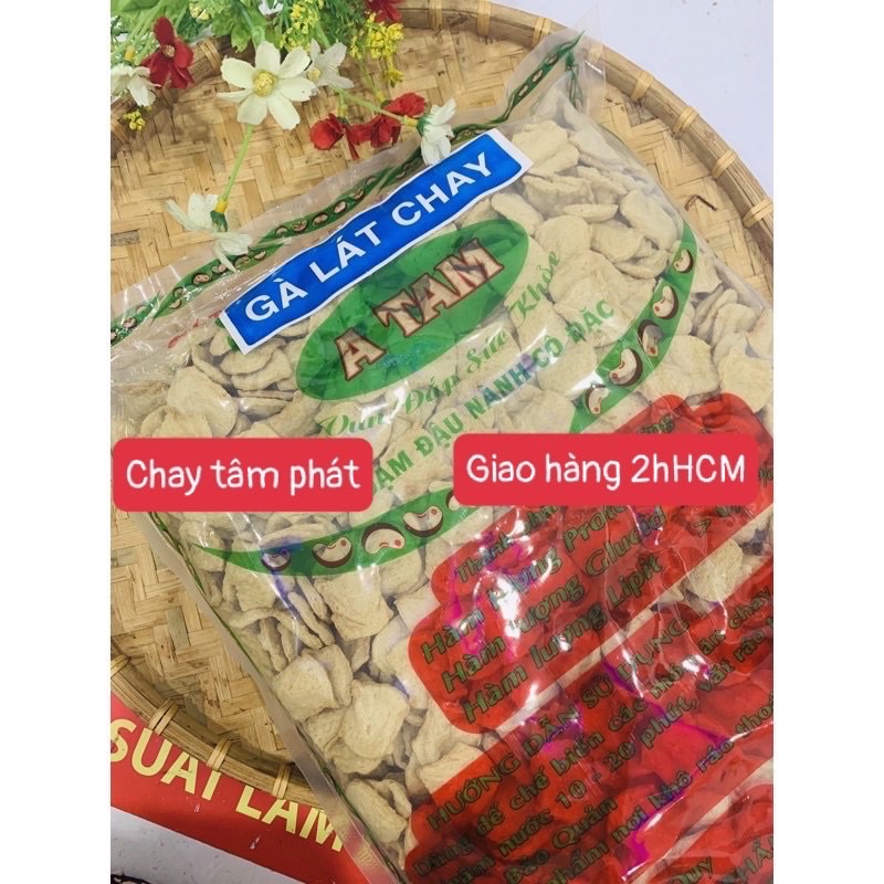 1 KG GÀ LÁT CHAY cực thơm ngon