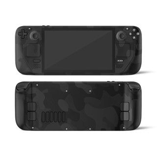 Skin dán Steam Deck mẫu Black Camo