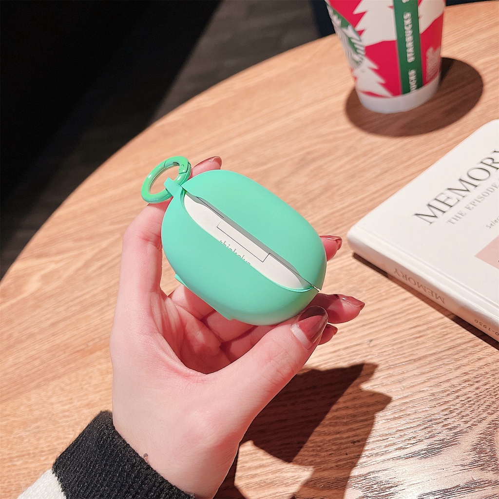 Vỏ Bảo Vệ Hộp Sạc Tai Nghe Bluetooth Không Dây Lenovo LP5 TWS Bằng Silicon Mềm Màu Trơn