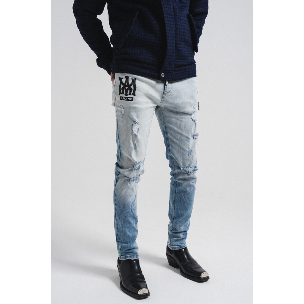 Quần Jeans Amand Grey Mist Jeans