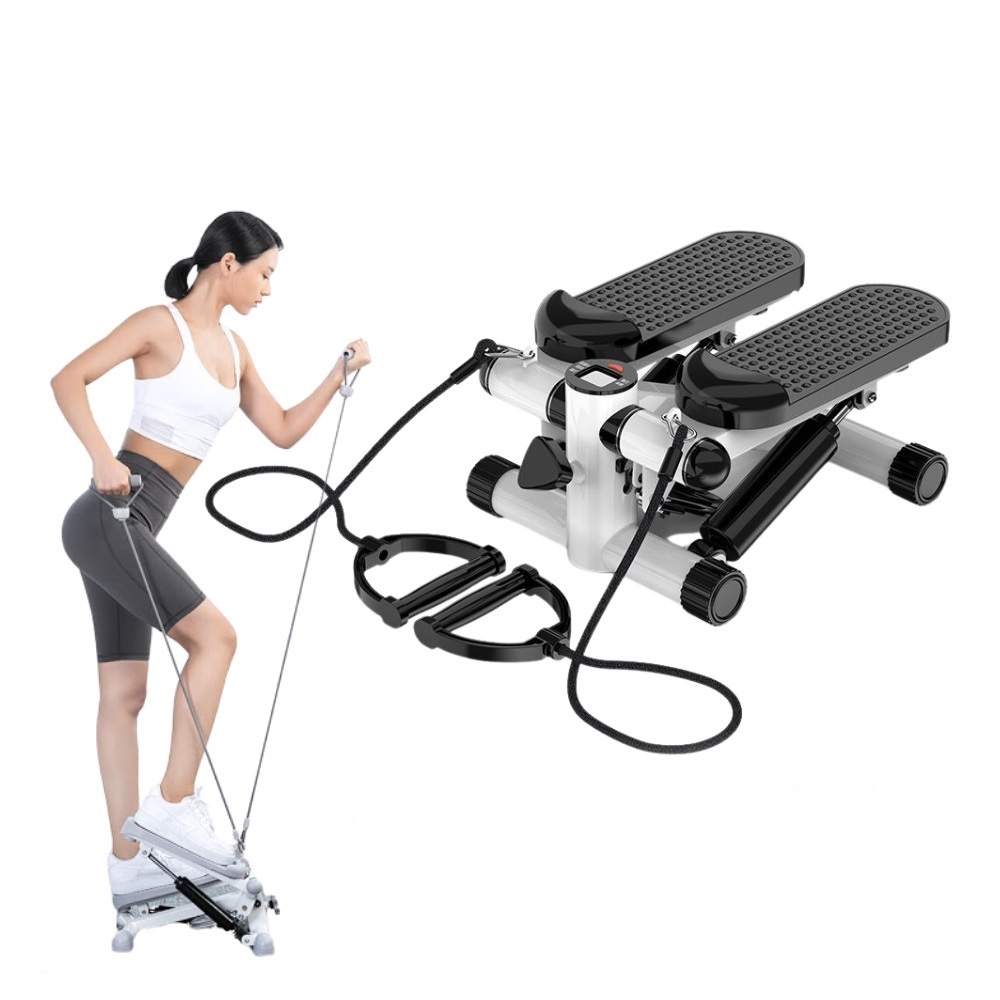 Máy chạy bộ tại chỗ  Mini STEPPER - Tặng kèm dây kéo - Giảm cân - Giảm mỡ hiệu quả - Bảo hành 12 tháng