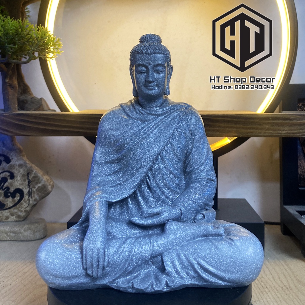 Bổn sư Thích Ca cao 17cm