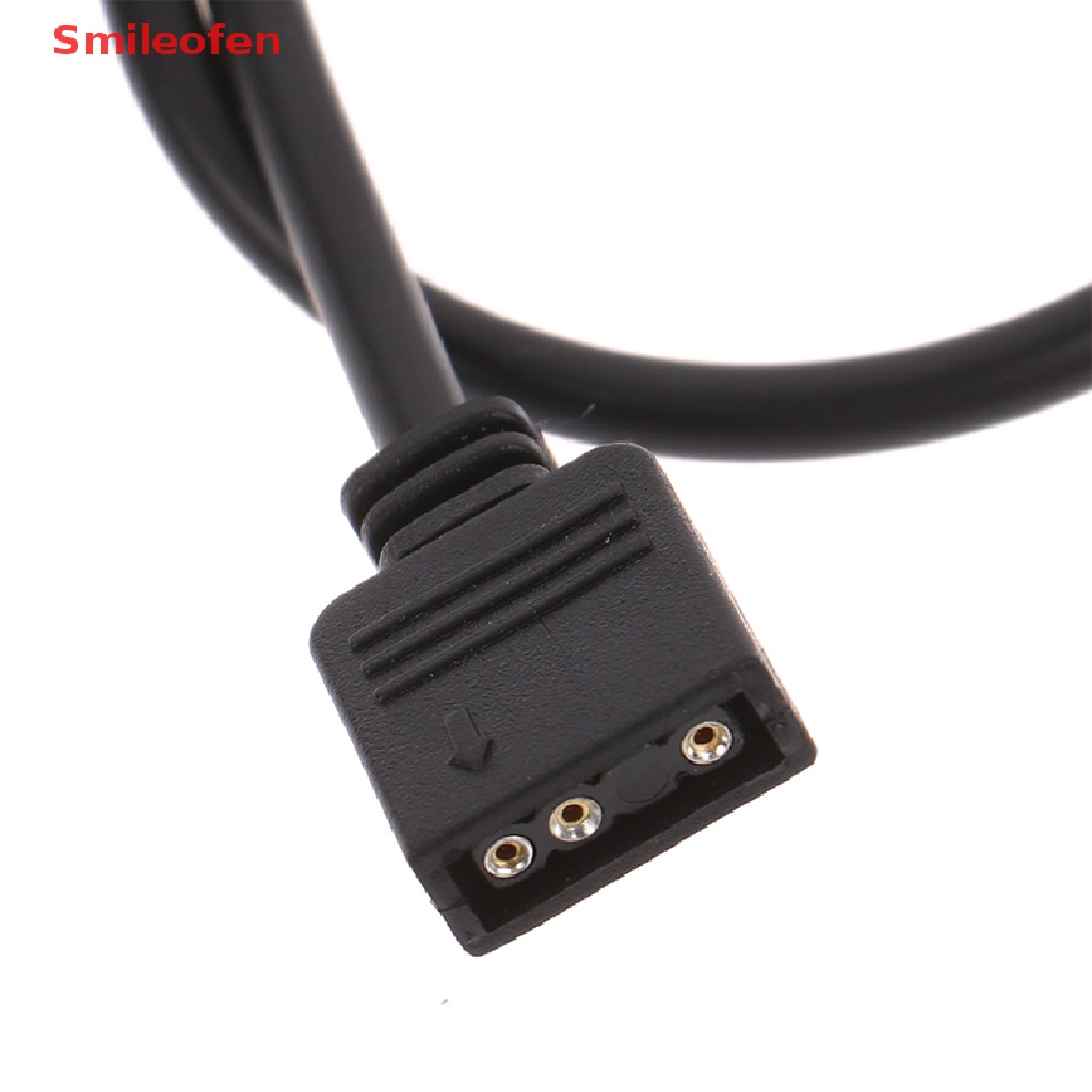 Cáp Chuyển Đổi RGB 5V 3Pin / 12V 4Pin 4Pin Chuyên Dụng Cho Dây Đèn LED Máy Tính / Máy Tính / Đèn LED Dây Dài 30cm Mới