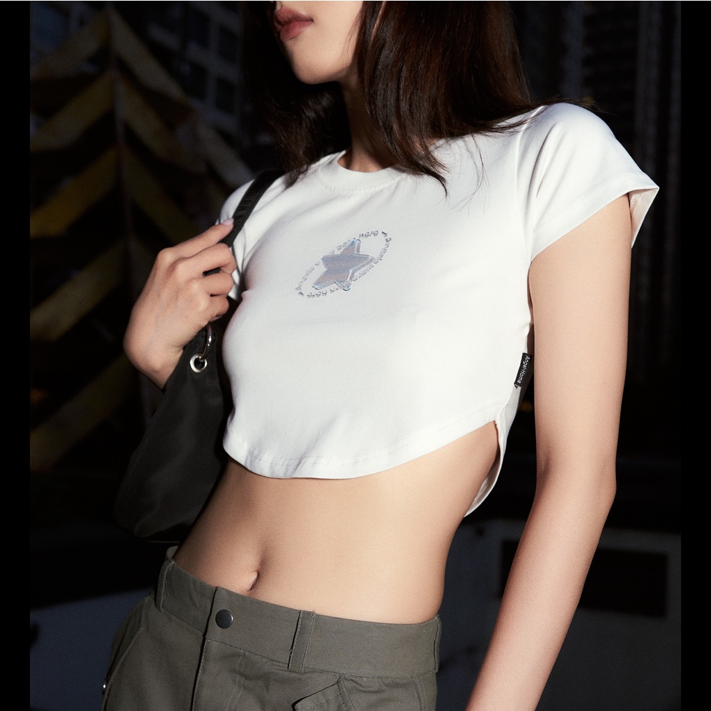 Áo Croptop PRADIES Chrome Star