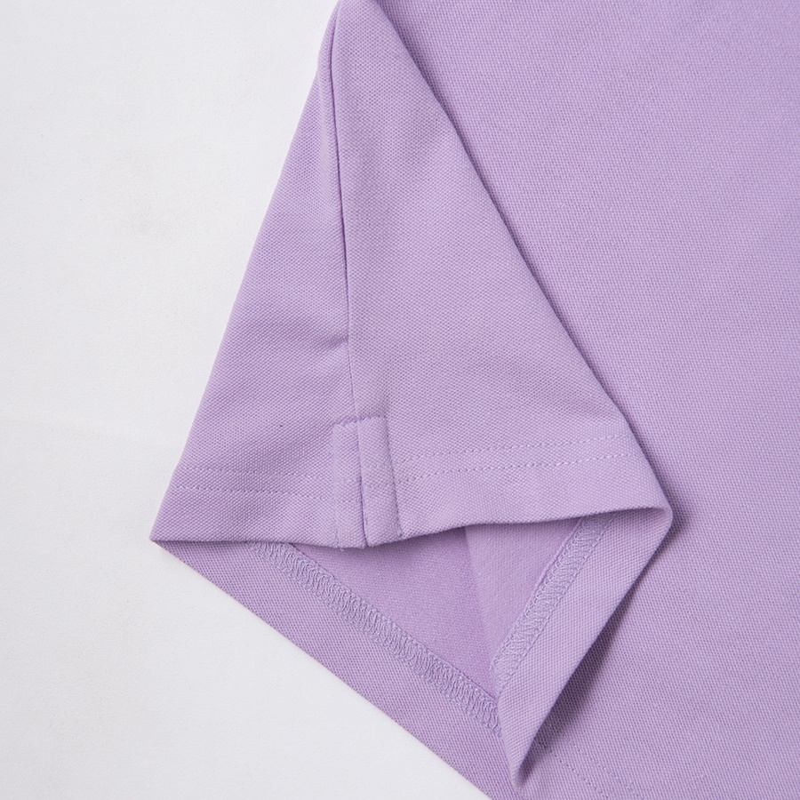 Áo polo nam HEIN cổ bẻ vải cá sấu cotton màu tím
