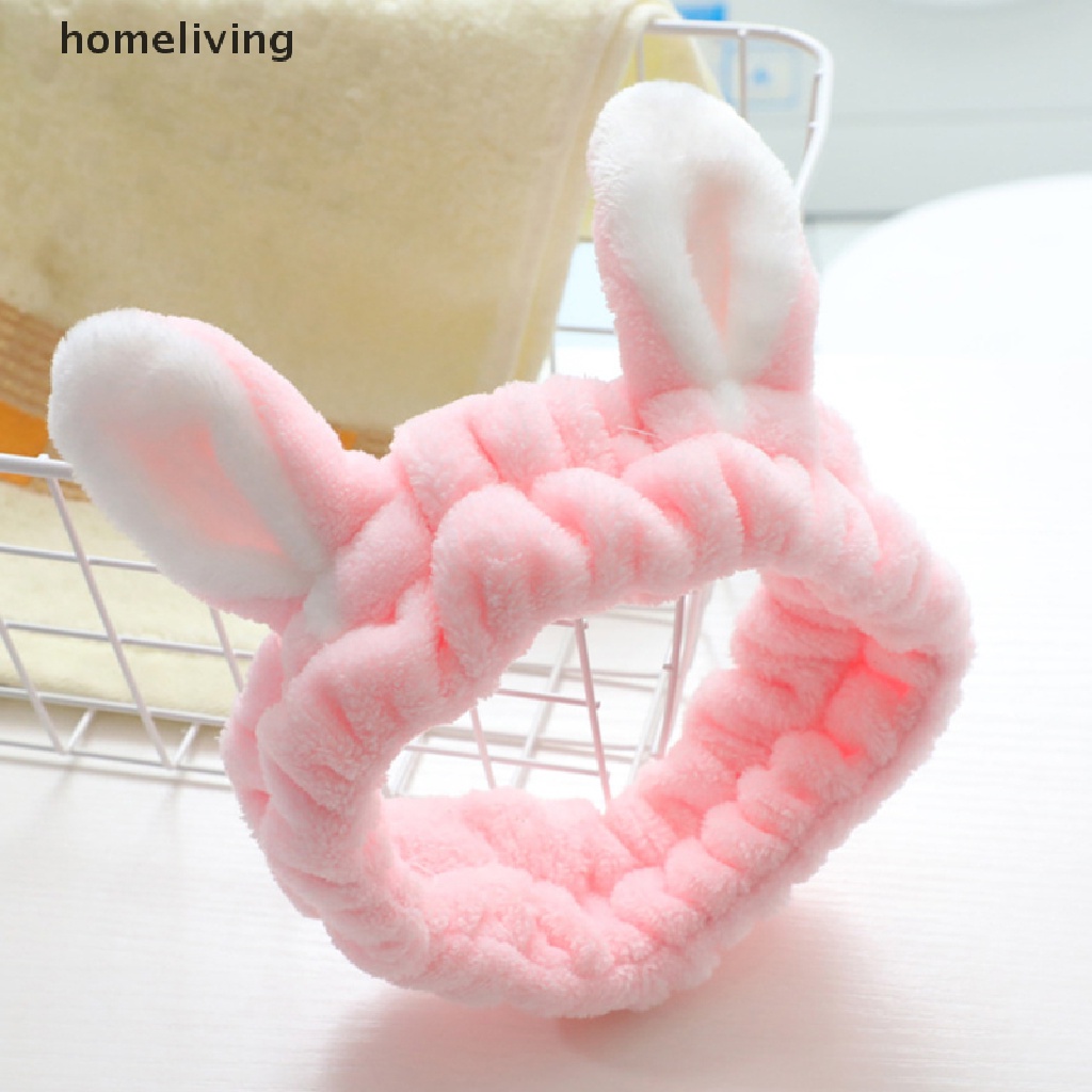 Băng Đô Turban Mềm Mại Co Giãn Giữ Ấm In Chữ Hình Tai Thú Đáng Yêu Cho Bé Gái