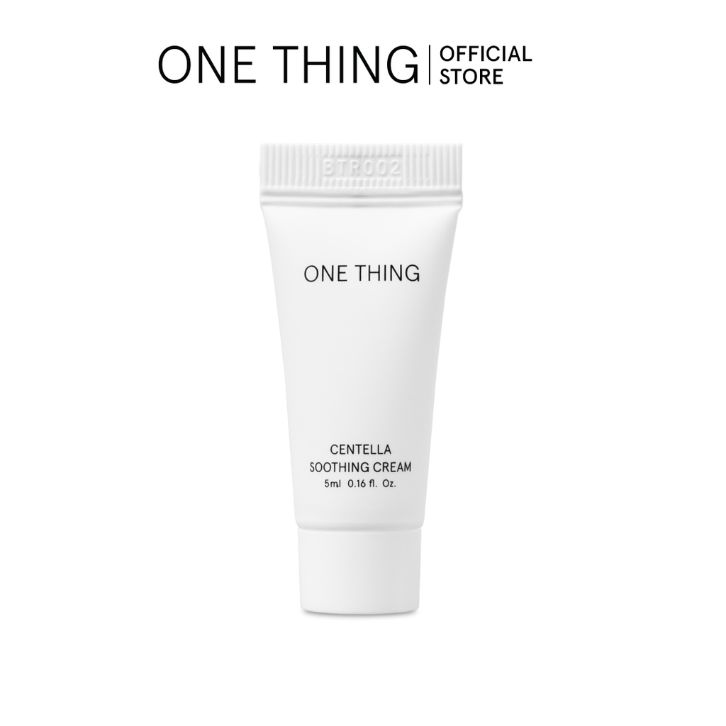 Mẫu thu nhỏ One Thing Centella Soothing Cream 5ml / Centella Moisturizing Sunscreen 5ml