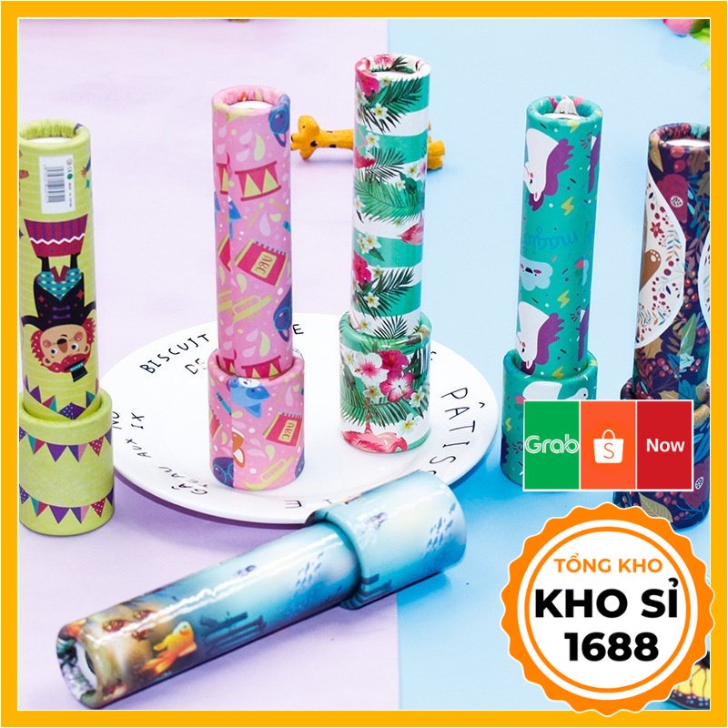 Kính Vạn Hoa giúp trẻ em thông minh sáng tạo phát triển thị giác tư duy trí tuệ đồ chơi cho bé  E862