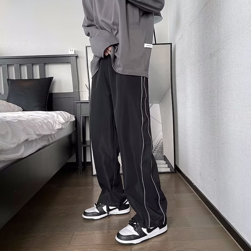 Quần Dài Lưng Thun Phối Túi Hộp Chống Mài Mòn Thời Trang Hàn Quốc Cho Nam Và Nữ Size M-3XL