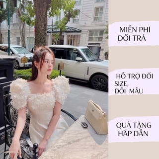 Ao dài khổng tước ,áo dài cách tân lụa gấm thêu hoa vân chìm xiêu hot 2022