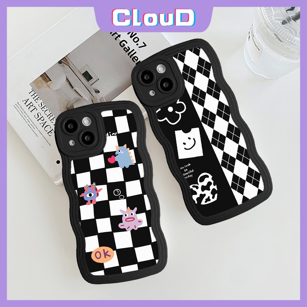 Ốp Điện Thoại Viền Lượn Sóng Cho Realme C33 C55 C15 C12 C30 C17 C25 C25Y C35 C21Y C3 C11 10 9i 8 8Pro C25s C20 C20A 5 7i 5i 9 9Pro + 8i 6i 7