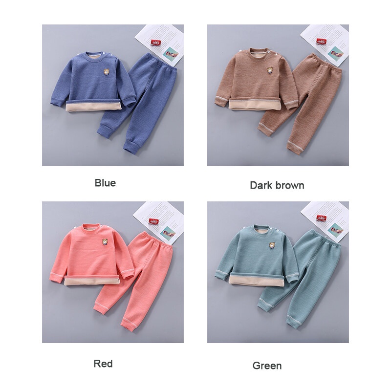 Planet Bộ Quần Áo Lót Giữ Ấm Dành Cho Bé Trai Và Bé Gái