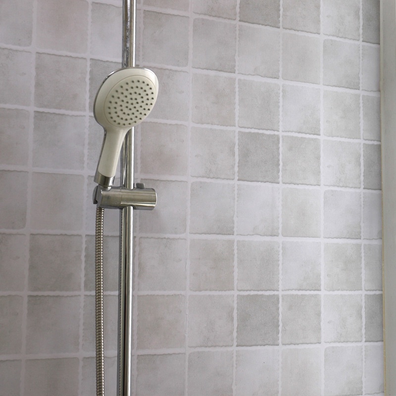Giấy Dán Tường Bằng PVC Chống Thấm Nước / Dầu Rộng 45cm Cho Nhà Bếp / Phòng Tắm