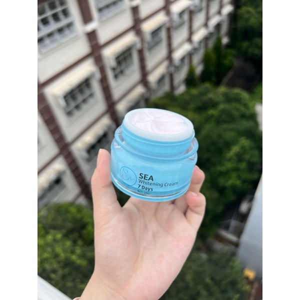 Kem Face Sea Trắng Da tặng kèm 30ml sữa rửa mặt riibe