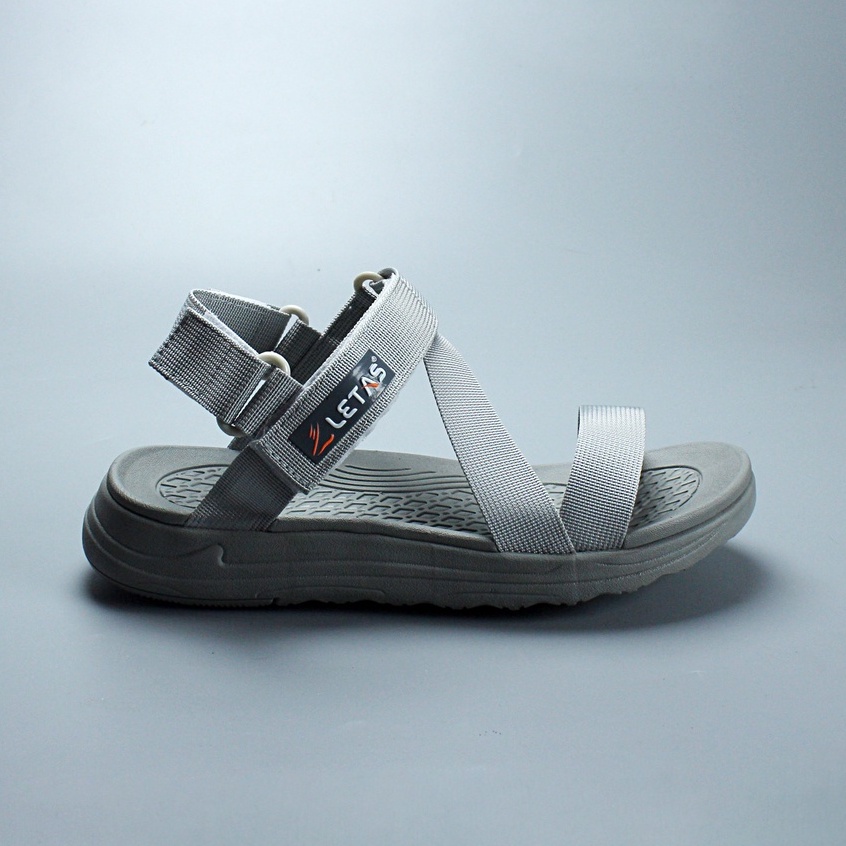Sandal Nữ Letas IP 68 nhẹ nhanh khô màu xám