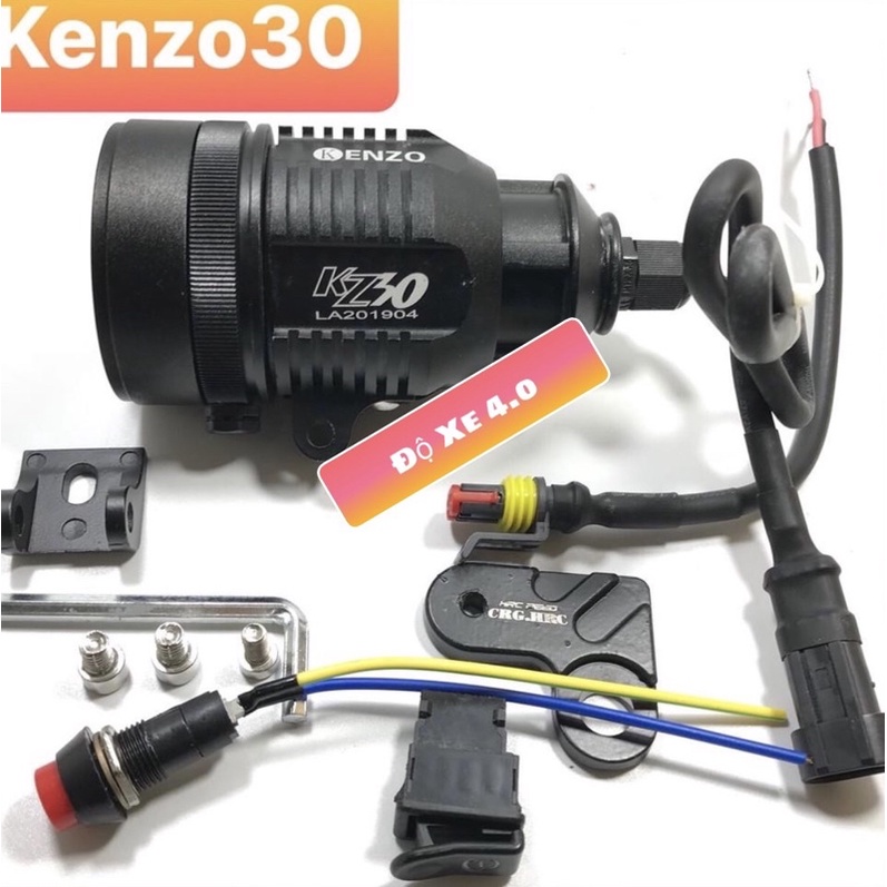 Đèn Trợ Sáng Kenzo 30 chỉnh được tiêu cự sáng < Tặng Full Phụ Kiện>