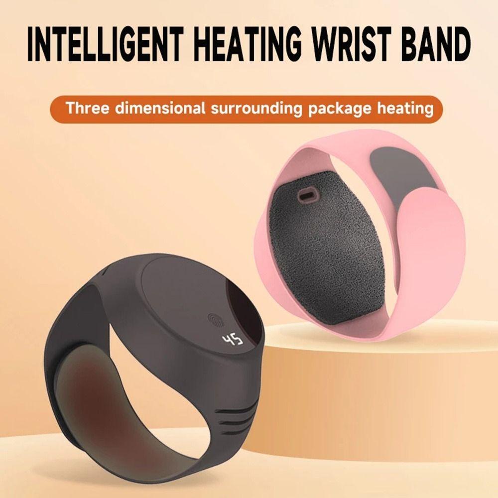 ORIENTLII Vòng Đeo Tay Điện Tử Điều Khiển Nhiệt Độ Kỹ Thuật Số Có Thể Sạc Lạ
