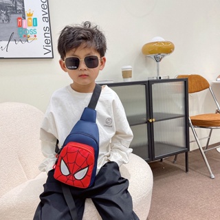 Túi đeo chéo spiderman cho bé trai bé gái túi đeo trước ngực cho bé mini - ảnh sản phẩm 7