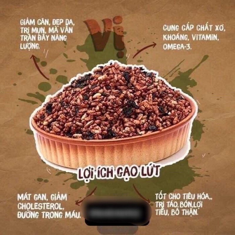 Gạo Lứt Rong Biển Ăn Kiêng Healthy 350G