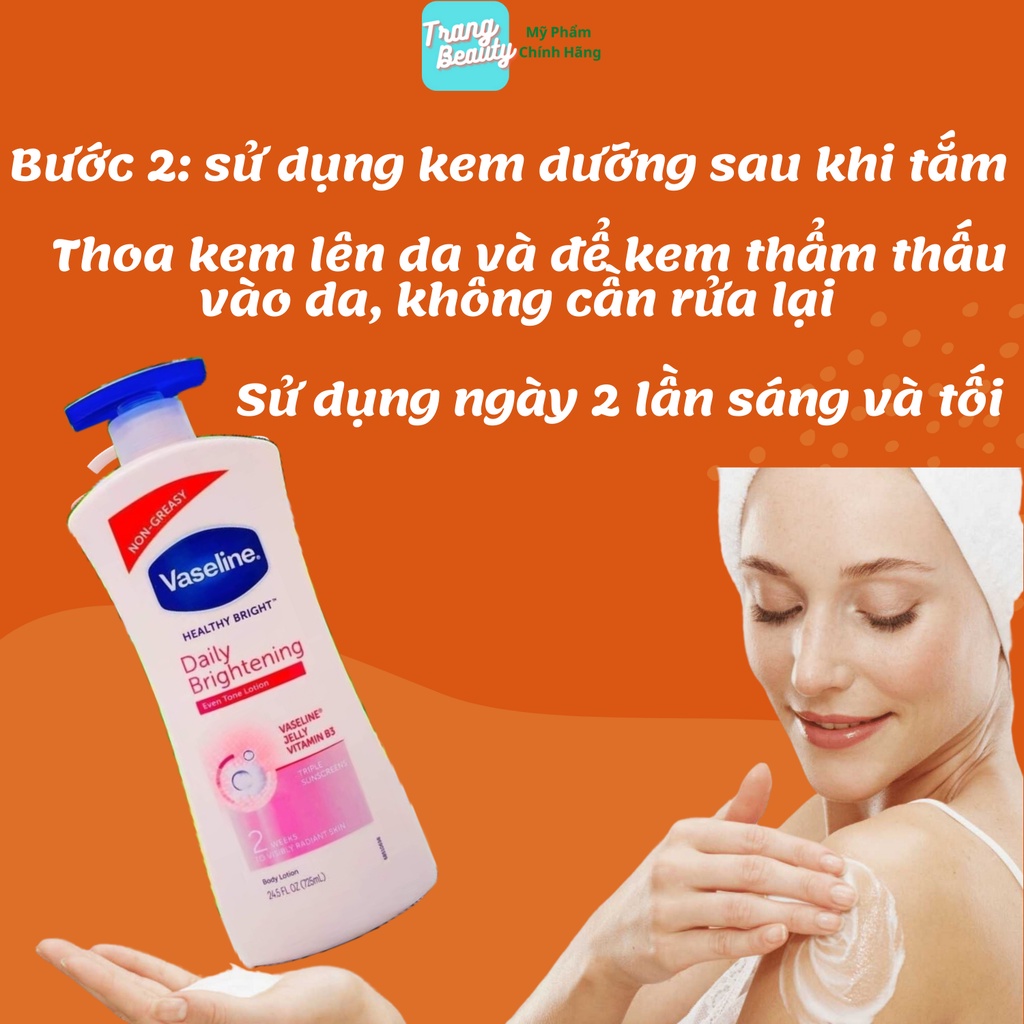 COMBO Dưỡng Trắng Chăm Sóc Phục Hồi Da Vaseline 725ml Kết Hợp Muối Tẩy Tế Bào Chết Bò Sữa Thái Lan | BigBuy360 - bigbuy360.vn