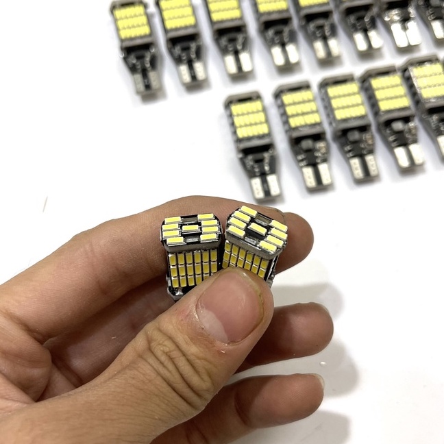 Đèn led xi nhan T15 gắn ô tô xe máy, đủ màu , Siêu Đẹp