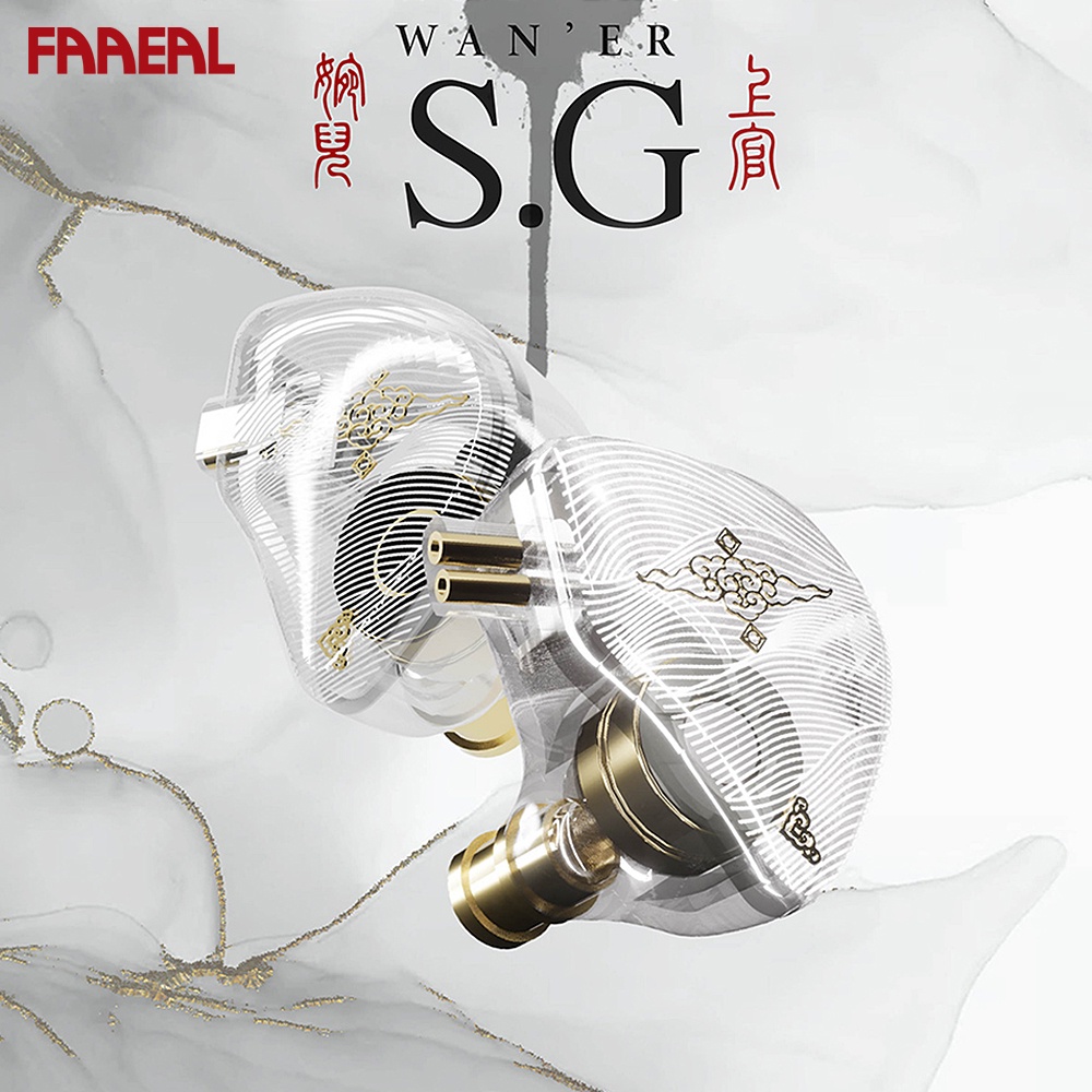 Tai Nghe Nhét Tai FAAEAL TANGZU WAN ER SG 10mm Âm Thanh HIFI N52 Chất Lượng Cao