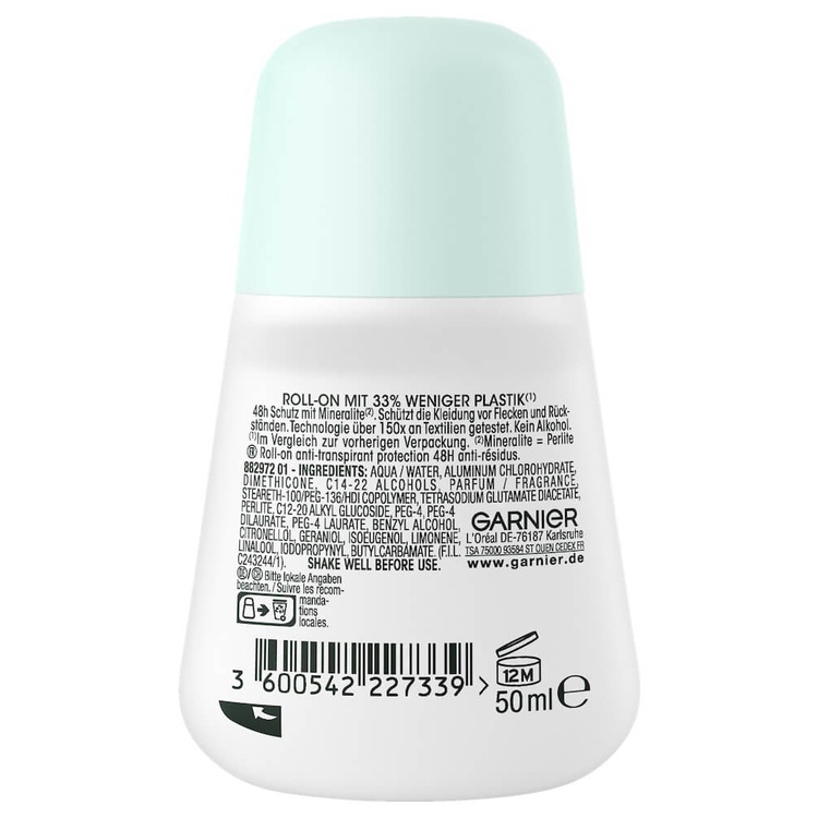 Lăn Khử Mùi Garnier Mineral 48H - 50ml