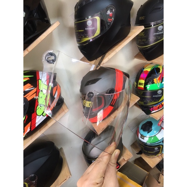 Kính mũ bảo hiểm Bkteck loại 3/4