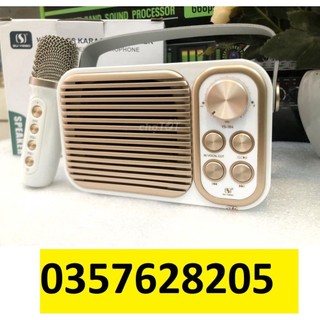 Loa bluetooth ys 104 kèm mic mini hát karaoke