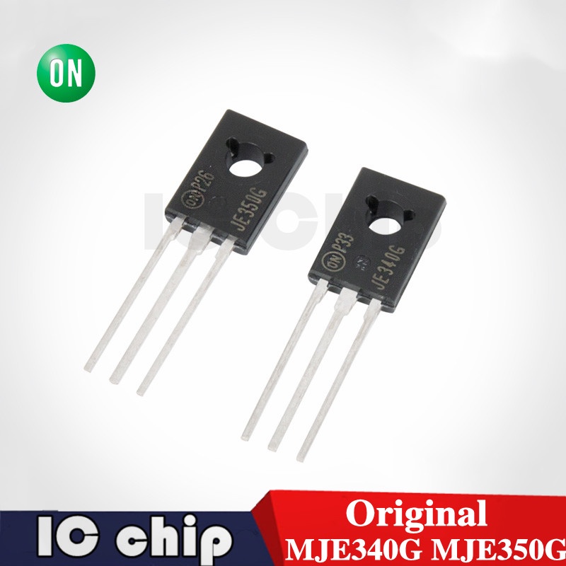 10 Cái 5 Cặp MJE340G MJE350G TO-126 (5 Cái JE340G + 5 Cái JE350G) MJE340 MJE350 Ống ghép nối âm than