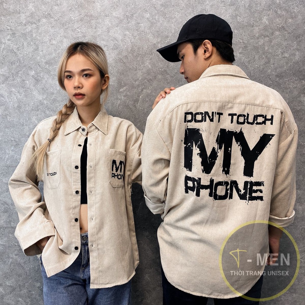 Áo Sơ Mi Nam Nữ Dài Tay, Couple,  Form Rộng Dáng Basic, Cotton Mềm Mịn - T-Men AT001 AT007 AT009 | BigBuy360 - bigbuy360.vn