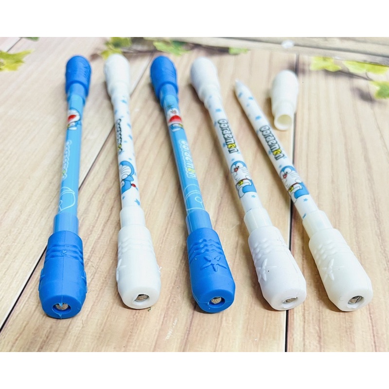 Bút xoay nghệ thuật doraemon 3 cái giảm stress / bút doraemon xoay