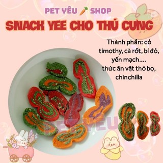 Bánh cỏ timothy thức ăn vặt của bé thỏ bọ 🐰🐻🐻