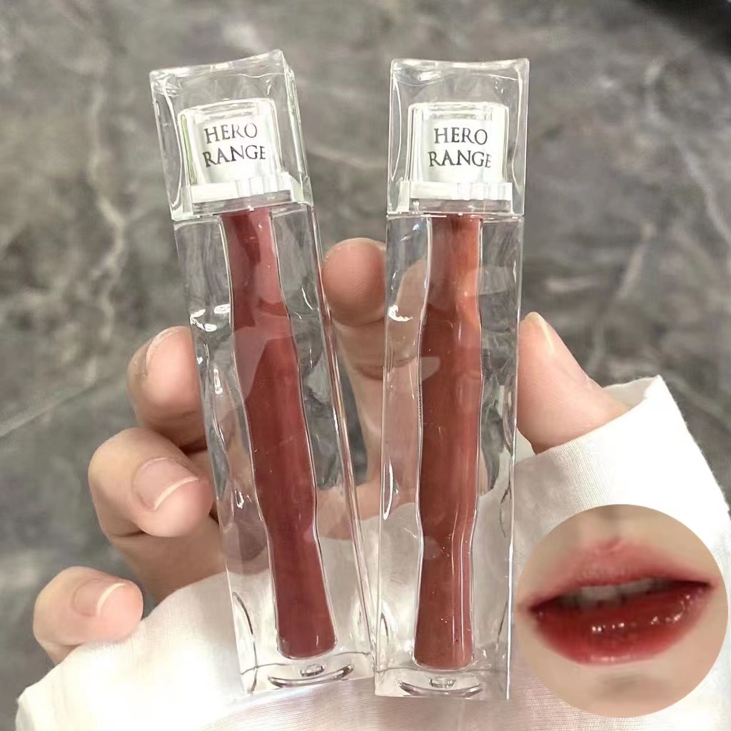 Abpopa HERORANGE® Son Bóng Lấp Lánh Nuôi Dưỡng Môi Lâu Trôi Trọng Lượng 3.5g