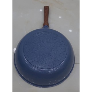 CHẢO VÂN ĐÁ SÂU LÒNG ECORAMIC ĐÁY TỪ 24cm, 26cm, 28cm