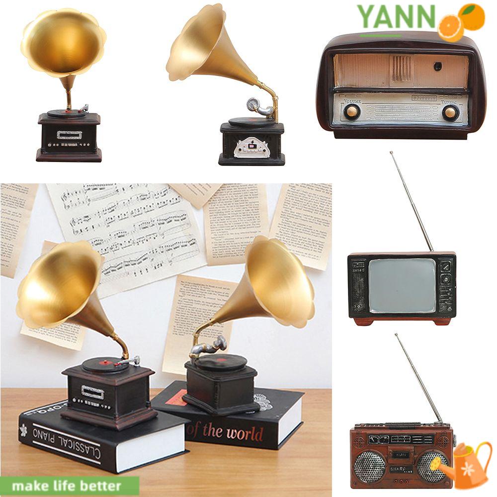 Máy Hát Đĩa Than Phonograph Cổ Điển 1 Dùng Trang Trí Nhà Hàng