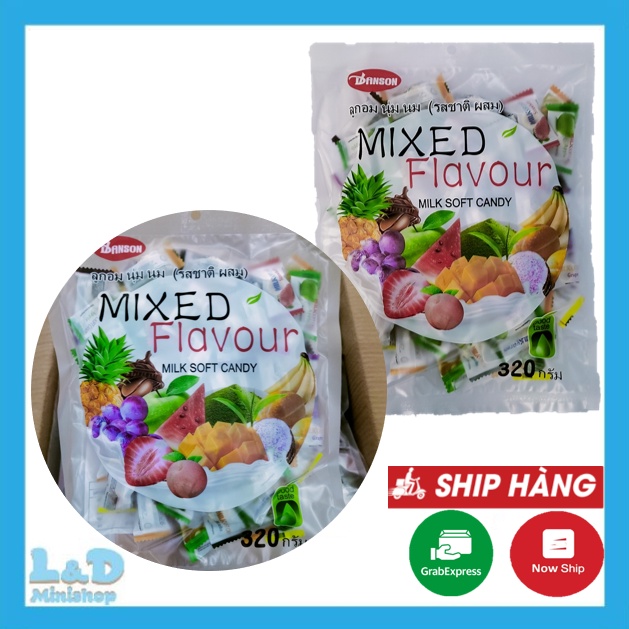 [Bán chạy] Kẹo Dẻo Thái Lan DANSON Đủ vị.