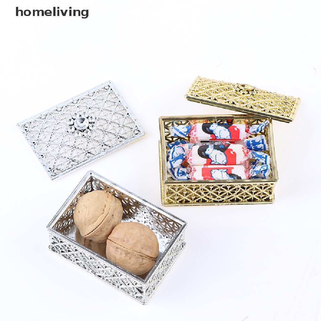 Hộp Nhựa Đựng Kẹo / Sô Cô La / Quà Tặng Thiết Kế Đục Lỗ Màu Vàng Độc Đáo Tiện Dụng