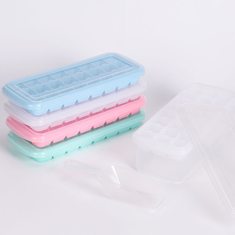 Khuôn khay làm đá viên Vuông bằng silicon khuôn làm đá viên phụ kiện nhà bếp/Khay làm đá silicon khu