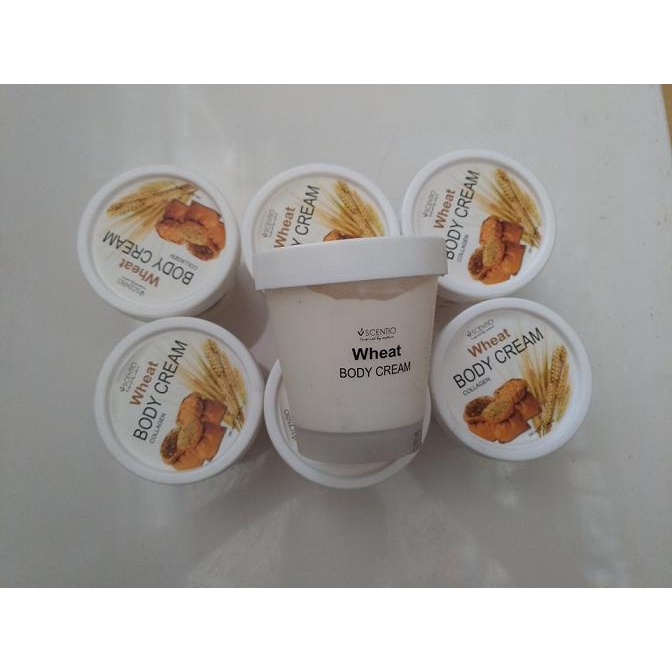 Kem dưỡng trắng body lúa mạch Scentio Wheat Body Cream Thái Lan