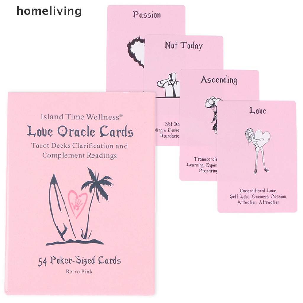 Bộ Bài Tarot Gia Đình Màu Hồng Xinh Xắn