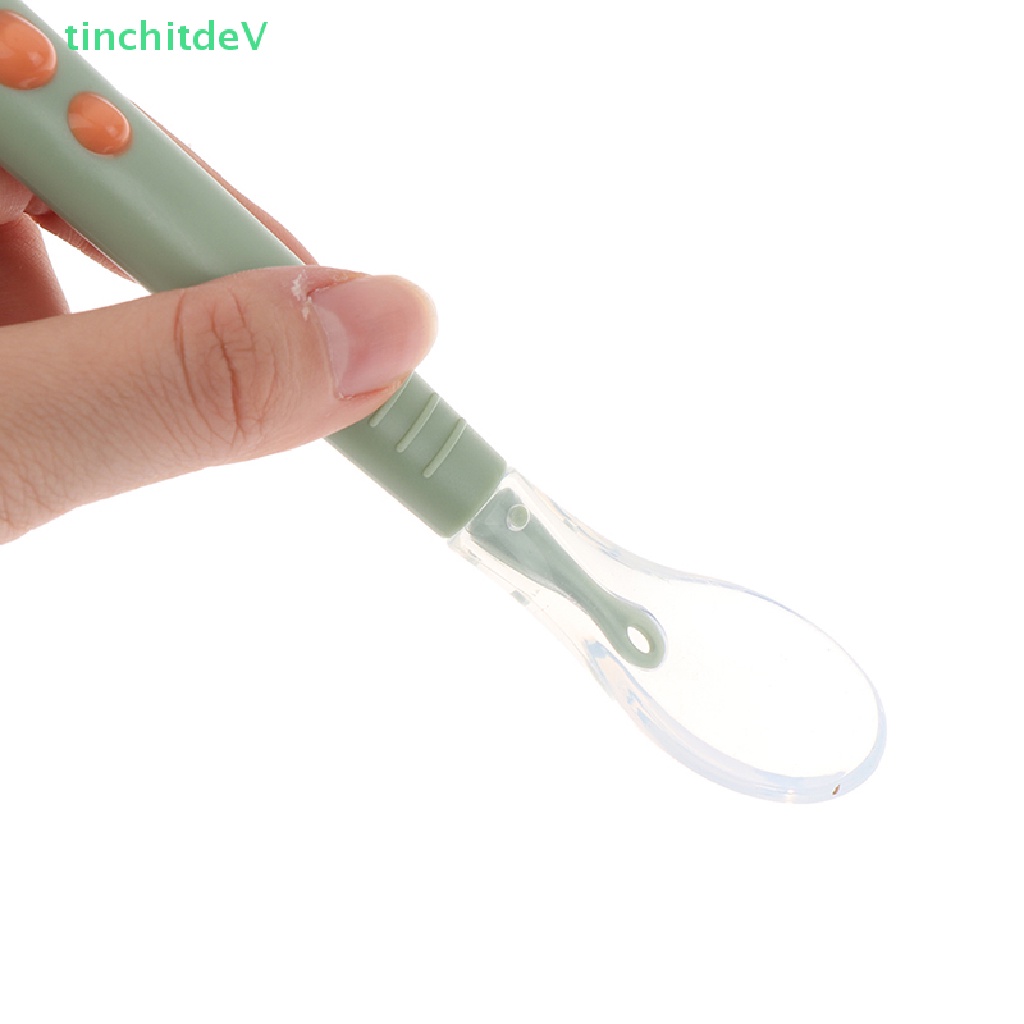 Muỗng Ăn Trái Cây Hai Đầu Bằng Thiếc Cho Bé Sơ Sinh