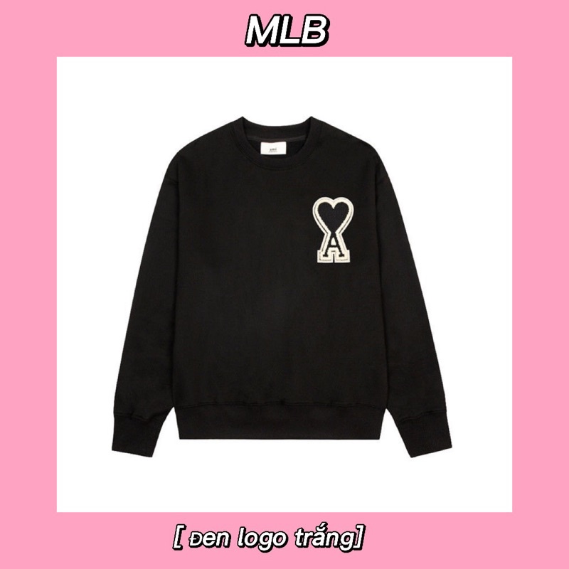 Sweater M.L..B trái tim - M.L…B xuất dư mới nhất 2022 - Áo nỉ M.L..B - Sweater