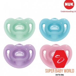 Ti giả nuk sensitive silicone 100%